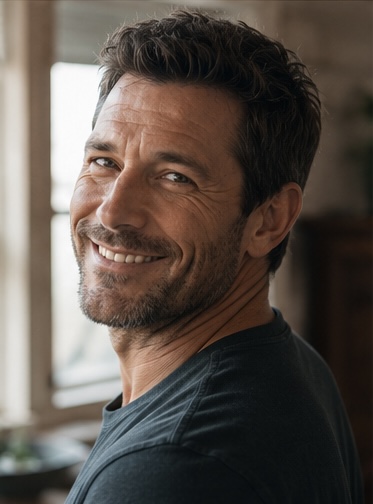 Ely Donovan smiling warmly