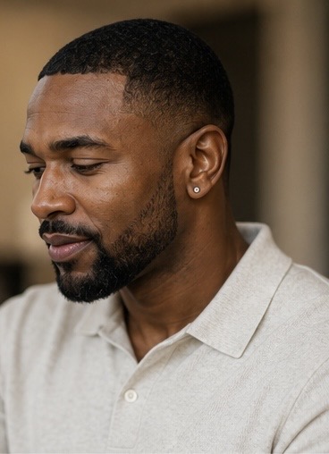 Joseph Young in a quiet reflective moment