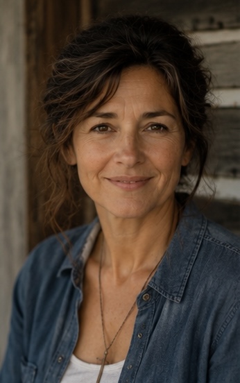 Mara Wells in a warm, direct portrait